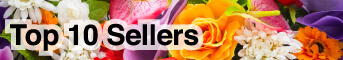 Top 10 Sellers Flowers
